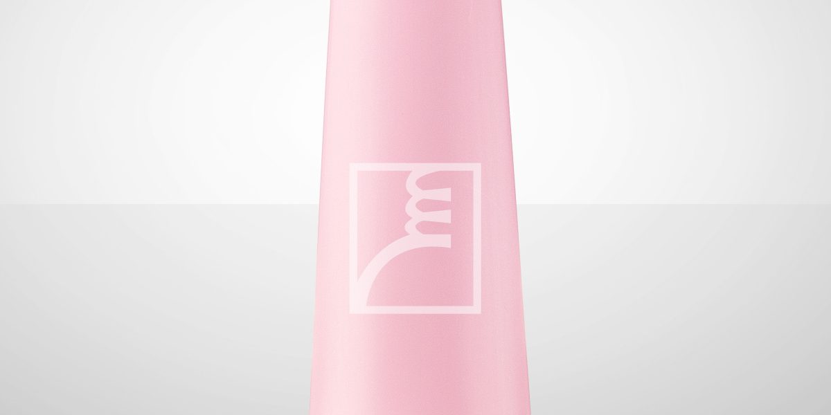 بطری شامپو 750 گرمی با درب رنگی و ترسپرنت