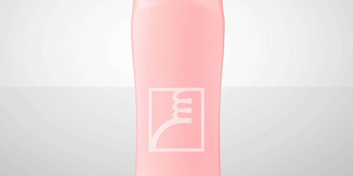 بطری شامپو 300 میل کتابی با درب فلیپ تاپ رنگی